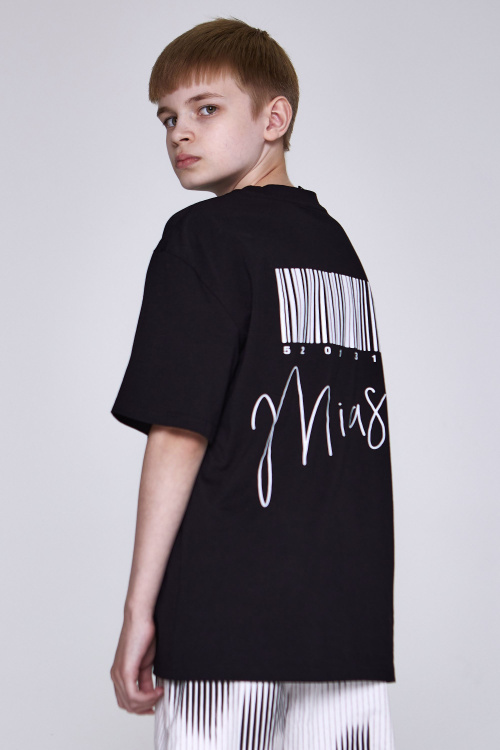 Футболка B-TS35165 (черный, 140)