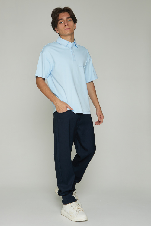 Брюки B-TR35246 (Синий, 140-170)