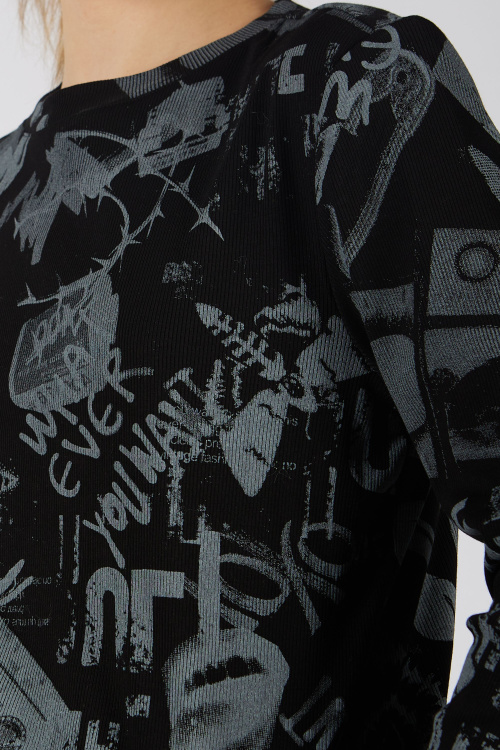 Лонгслив G-TN25422 Miasin (Черный, 146)