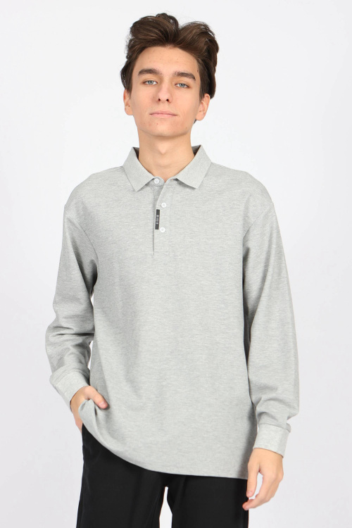 Поло B-PL34439 (Серый, 152)