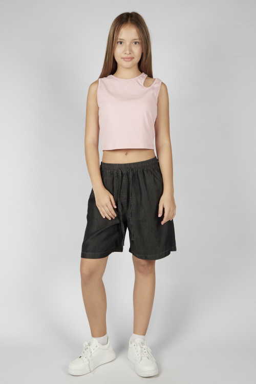 Шорты G-JN26098 Miasin (джинс. черный, 134-164)