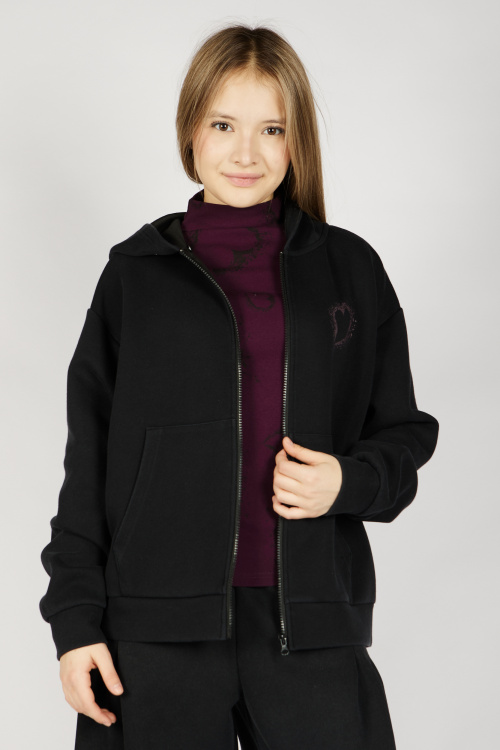 Толстовка на молнии G-HDZ26444 Miasin (Черный, 134-164)