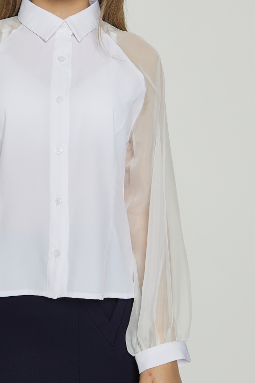 Блузка G-SH25297 (Белый, 134-164)