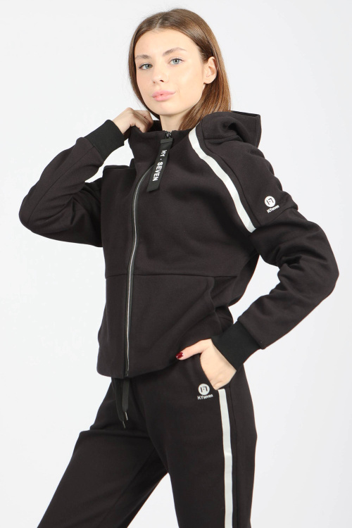 Толстовканамолнии G-HDZ24544A (Черный, 140)