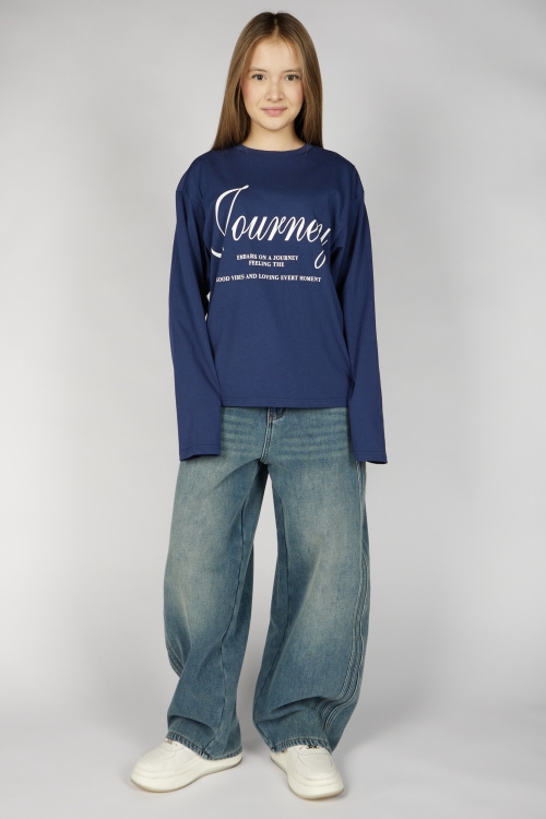 Лонгслив G-SW26480 Miasin (Синий, 134-164)