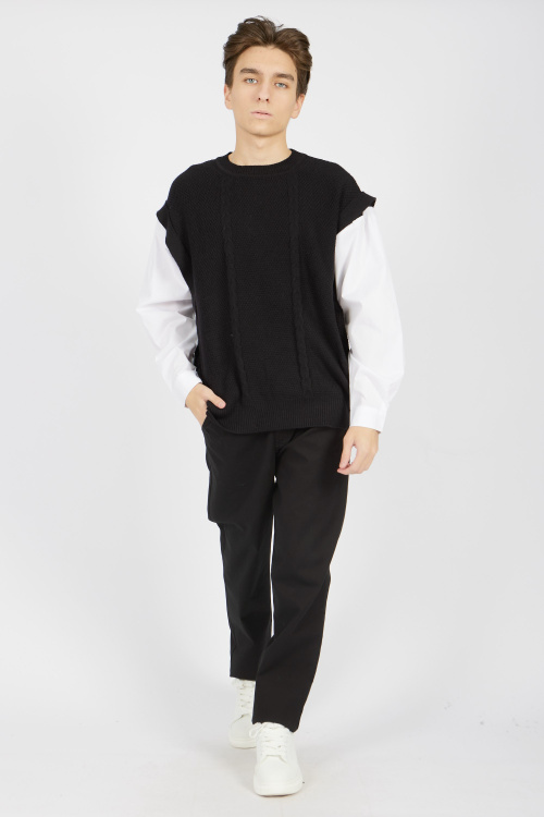 Брюки B-TR34427 (Черный, 140)