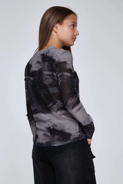 Лонгслив G-TN25117 (Черный, 134-164)