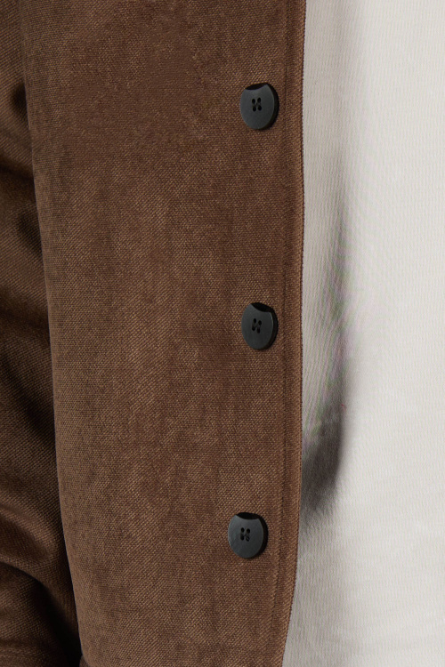 Куртка B-JCK35435 (коричневый, 140-170)