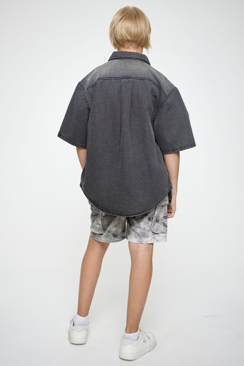 Рубашка B-SH35123 (черный, 170)