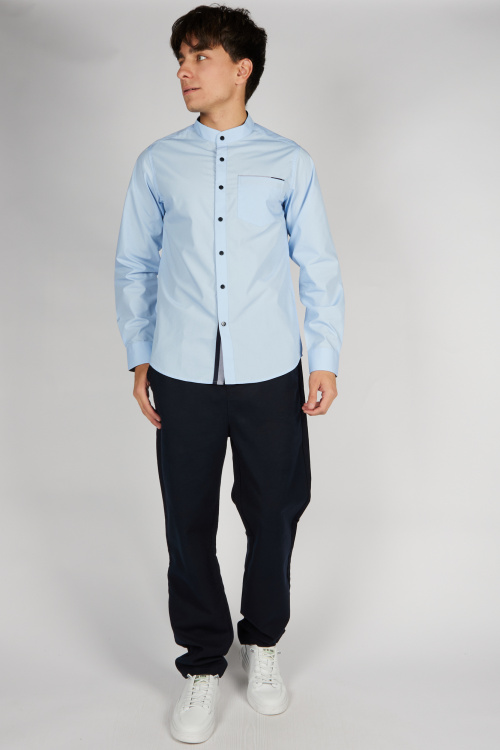 Рубашка B-SH36226 Miasin (Голубой, 140-170 (6 шт.))