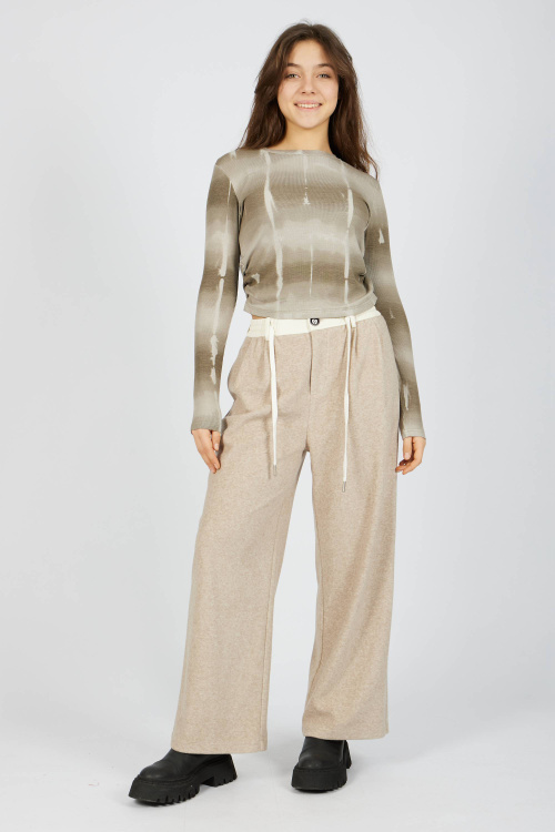 Лонгслив (Бежевый, 140)