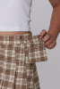Юбка G-SK25172F (Бежевый в клетку, 134-164)