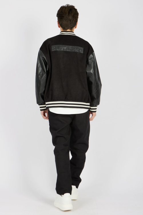 Бомбер B-JCK34478 (черный, 176)