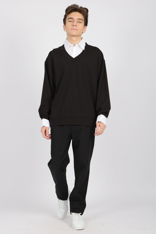 Брюки B-TR34426 (Черный, 134)