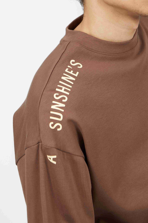 фуфайка B-SW34603 (Коричневый, 146)