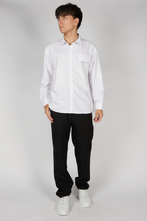 Рубашка B-SH36221 Miasin (Белый, 140-170 (6 шт.))