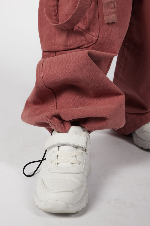 Брюки G-TR25481 (бордовый, 104-128)