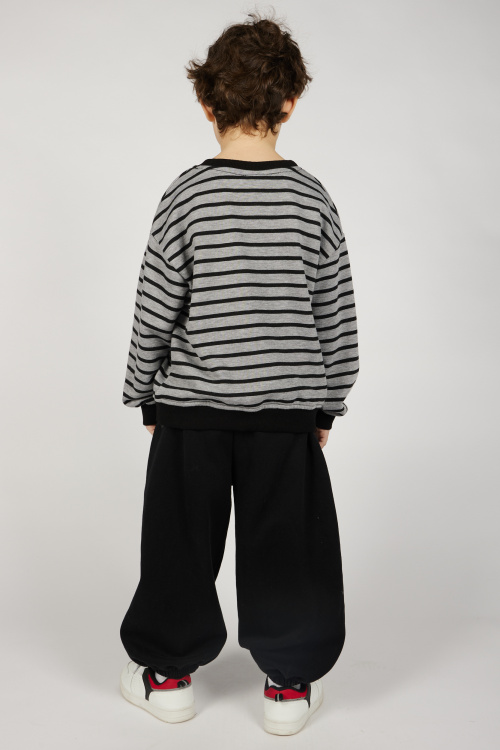 Джемпер B-SW36427 Miasin (Черный/Серый, 100-140)