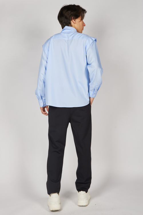 Брюки B-TR35263 (Синий, 140-170)