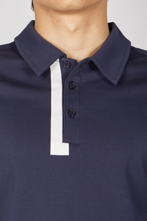 Поло B-PL35249 (Синий, 140)