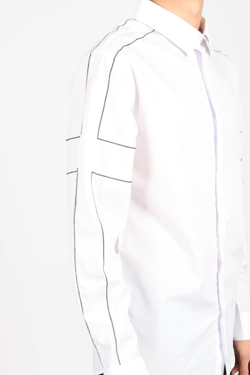 Рубашка B-SH34425 (Белый, 164-170)