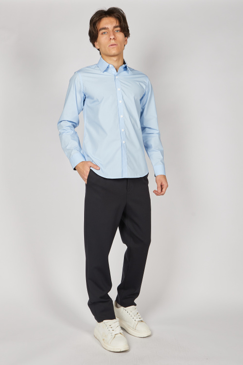 Рубашка B-SH35278 (Голубой, 176)