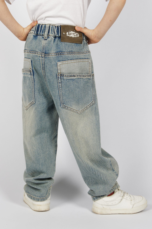 Джинсы B-JN35496 (джин. синий, 110-134)