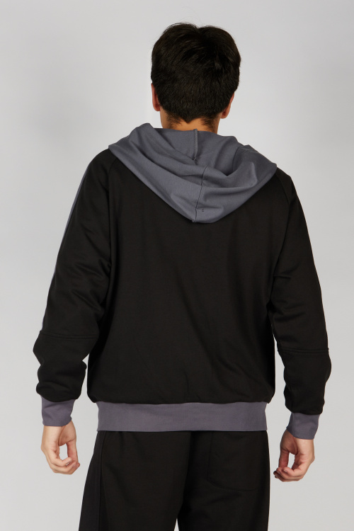 Толстовка на молнии B-HDZ36254 Miasin (Черный, 140-170 (6 шт.))