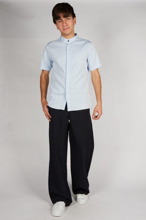 Рубашка B-SH36212 Miasin (Голубой, 140-170 (6 шт.))