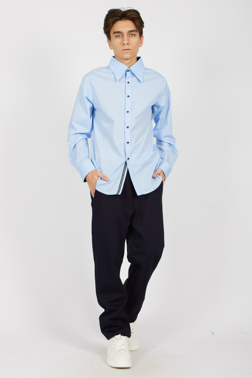 Брюки B-TR34476B (Синий, 140)