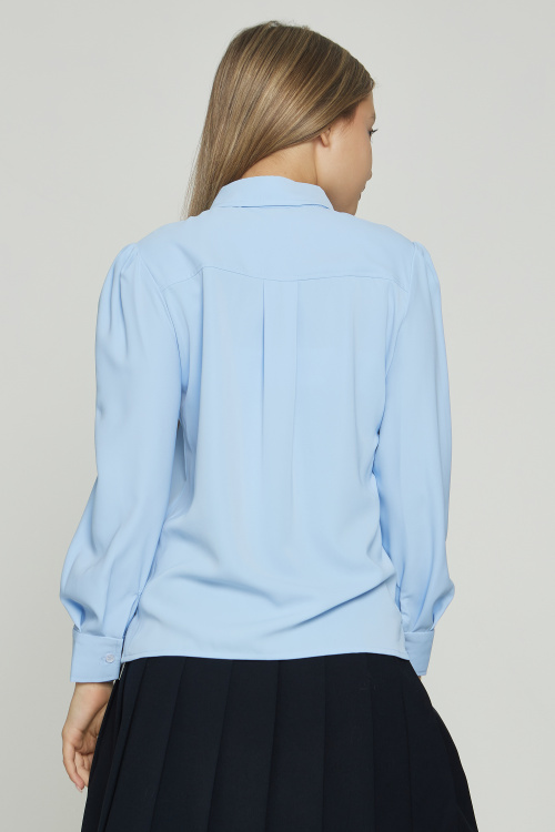 Блузка G-SH25287 (Голубой, 134-164)