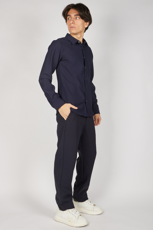 Рубашка B-SH35231 (Синий, 176)