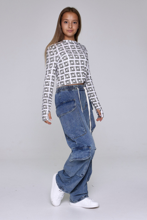 Лонгслив G-TN25118 (белый, 146)