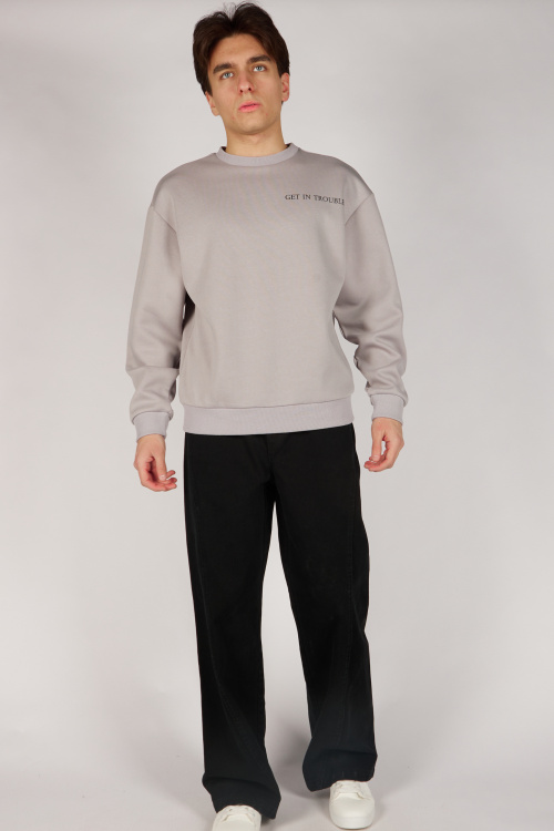 Джемпер B-SW36454 Miasin (светло-серый, 140-170)