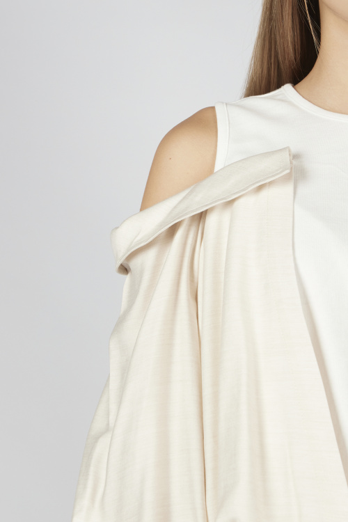 Блузка G-SH26089 Miasin (Бежевый, 134-164)