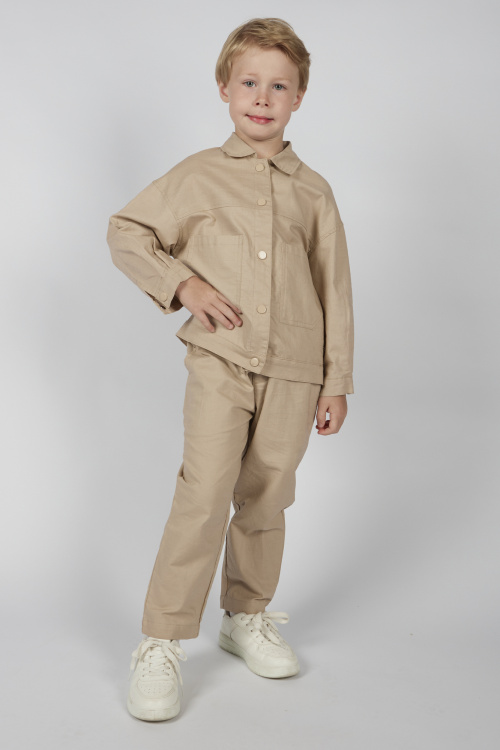 Рубашка B-SH36113 Miasin (Бежевый, 100-140)