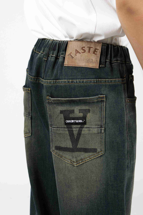 Джинсы (Джинсовый, 164)