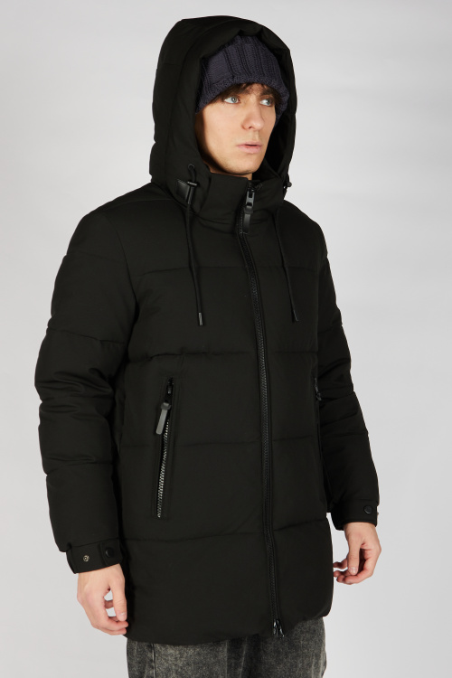 Пальто зимнее B-PLT36522 Miasin (Черный, 140-170)