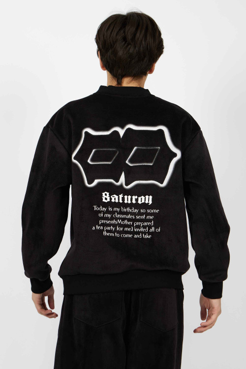 джемпер B-SW34637A (Черный, 170)