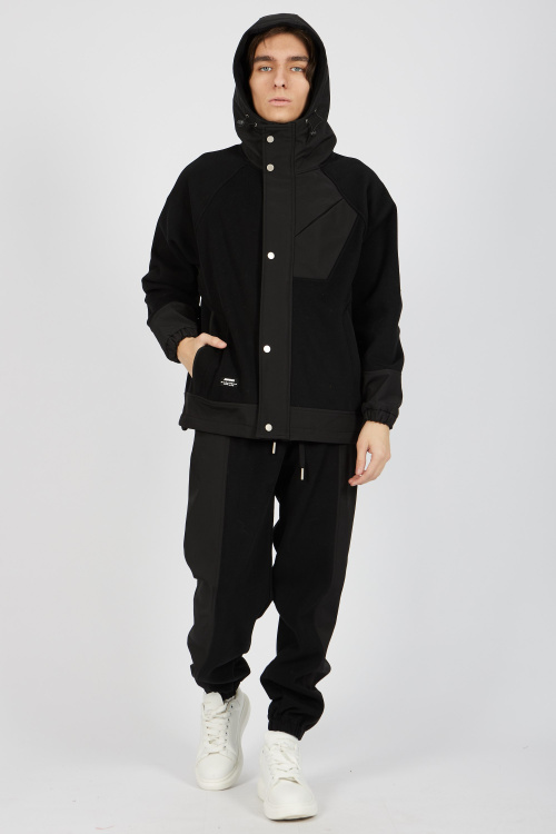 Толстовка на молнии (Черный, 158)