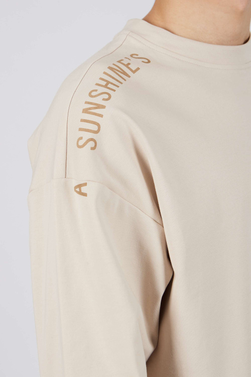 фуфайка B-SW34603 (Бежевый, 140)