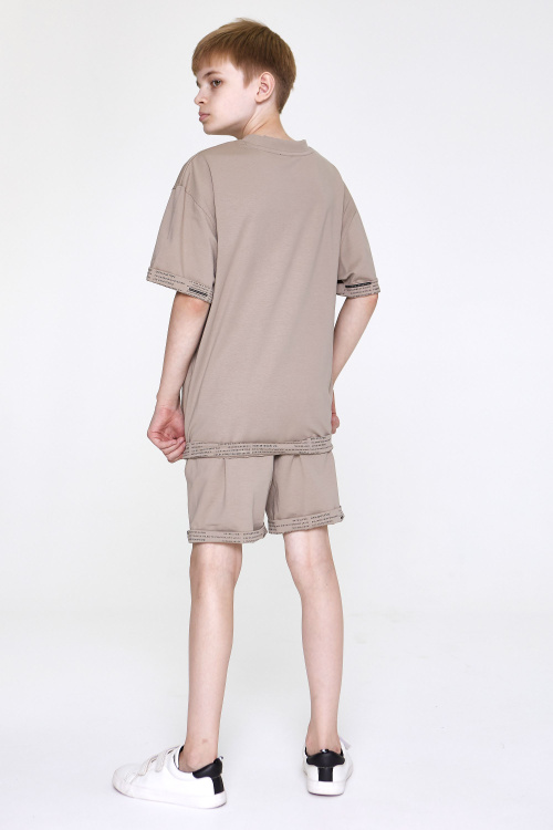 Футболка B-TS35145 (T.бежевый, 140)