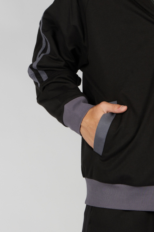 Толстовка на молнии B-HDZ36254 Miasin (Черный, 140-170 (6 шт.))