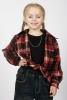 Блузка G-SH25483 Miasin (красный в клетку, 122)