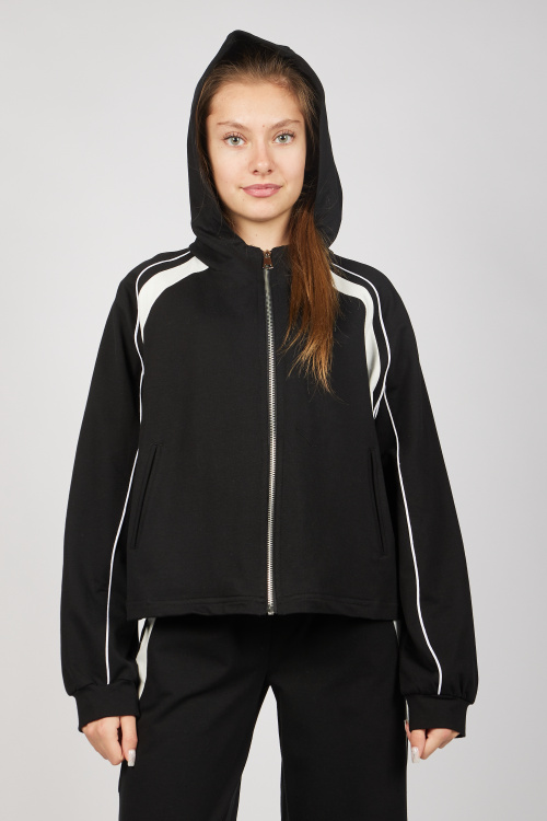Толстовка на молнии G-HDZ25337 (Черный, 152)