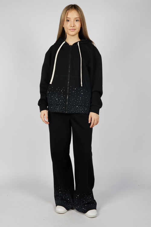 Толстовка на молнии G-HDZ25406 (Черный, 134-164)