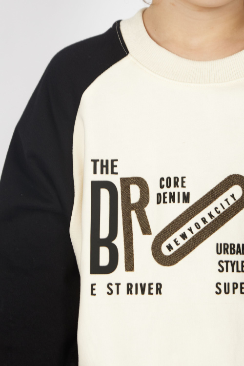 джемпер B-SW35487 (Черный, 110-134)