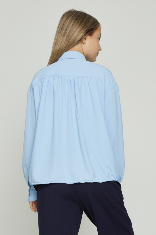 Блузка G-SH25299-20 (Голубой, 170)