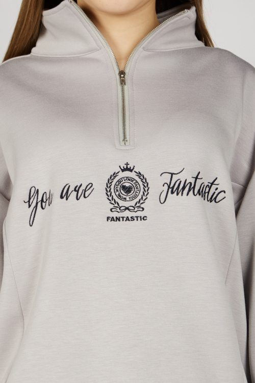 Джемпер G-SW26498 Miasin (светло-серый, 134-164)