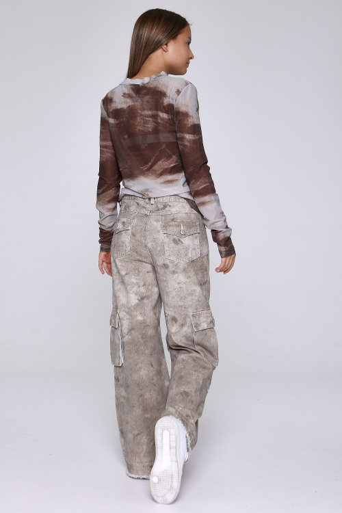 Лонгслив G-TN25117 (Бежевый, 134-164)